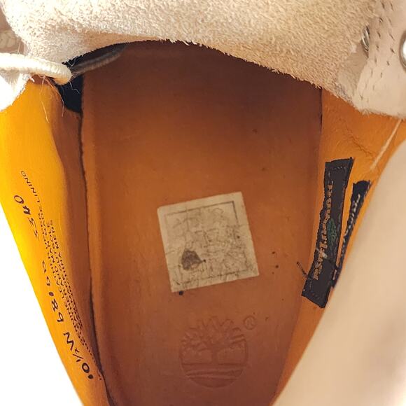 Timberland Cream Leather Primaloft 400 Gram Waterproof Boots Sz 10.5W Men Like N main image 7